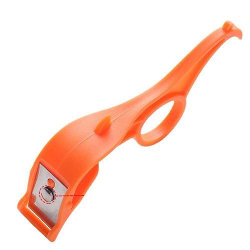 Éplucheur D'orange Et D'agrumes, Lot De 4, En Plastique, Facile À Utiliser, Coupe-Agrumes, Éplucheur, Ouvre-Boîte, Accessoires De Cuisine, Couteau, Ustensile De Cuisine, Gadgets De Cuisine