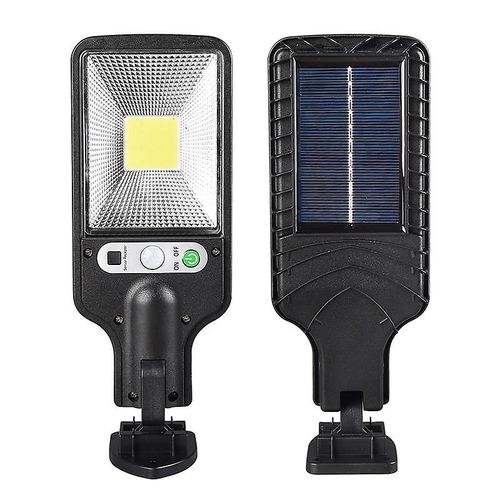 Lampadaire Solaire À Led Et À Énergie Solaire, Étanche, Capteur De Mouvement, Idéal Pour Un Jardin Ou Une Cour (616c)