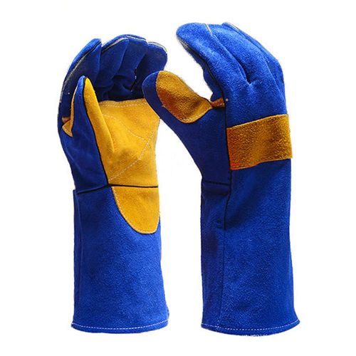 La chaleur et le Feu de Cuir Résistant à la Soudure des Gants pour le Four, BARBECUE, Cheminée, Four, Cuisinière, Manique, TIG/MIG Soudeur, BARBECUE, à la Manipulation des Animaux,