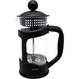 Cafetière Française De Piston 21x12 Cm Noir,350ml¿Filtre À Café Borosilicaté Résistant À Haute Température