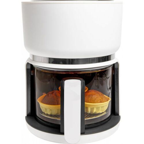 Friteuse Electrique - 4Swiss - ABB-G24 Pure Glass - 12 modes de cuisson - 3 Litres - 1200 W