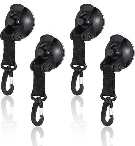 Pièces Ancre À Ventouse Ventouses D'ancrage Ancre À Ventouse Robuste Avec Fixation Du Crochet D'arrimage Auvent À Ventouse Pour Tentes Latéral De Voiture Accessoire De Bâche De Camping