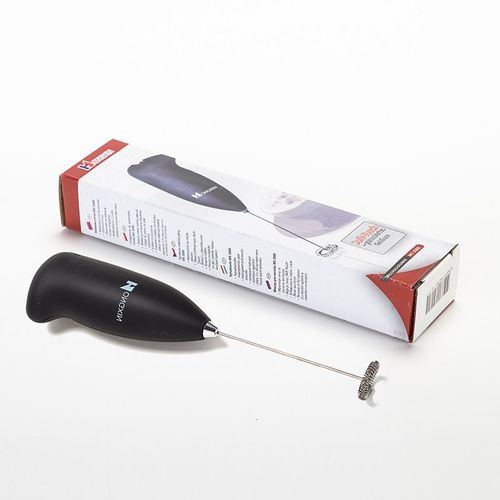Mousseur à lait électrique portatif,Mini cafetière,batteur à ?ufs pour agitateur à Cappuccino,mélangeur Portable,outils de fouet de cuisine - Type Black #A