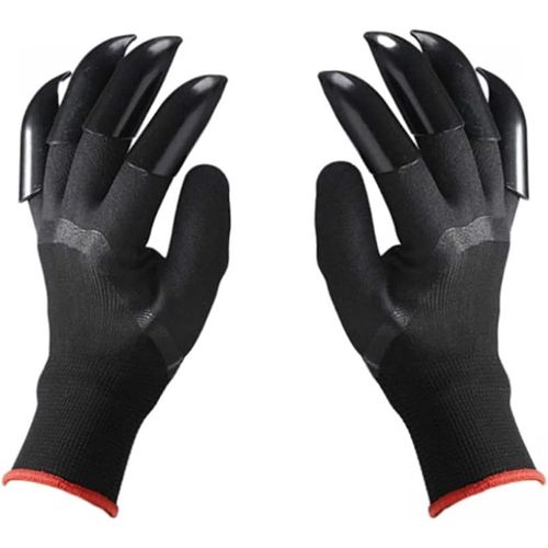 10 Paires de Haute Qualité des Gants de Jardin en Plastique ABS de Jardin en Caoutchouc des Gants avec des Griffes Rapide et Facile à Creuser et Planter pour Creuser la Plantation