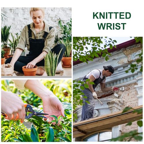 gants de jardinage pour femmes deux paires de gants de jardinage joliment imprimés gants antidérapants pour la plantation de jardin, la taille ou les tâches ménagères