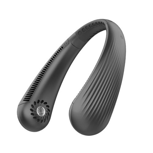 Ventilateur de cou portable 3 vitesses, sans pales, rechargeable