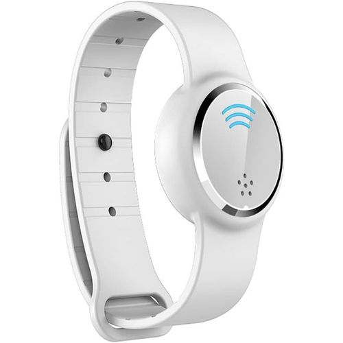 Bracelet Anti-Moustiques À Ultrasons Blanc, Bracelet Électronique Anti-Moustiques, Chargement Usb, Étanche, Écologique, Portable, Pour Enfants Et Adultes 