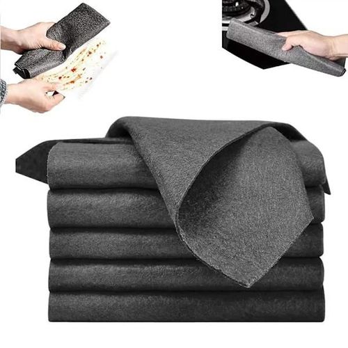 Lot de 10 chiffons de nettoyage magiques épais 20 x 30 cm, absorbants et réutilisables, non marquants