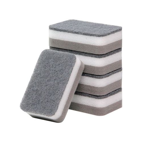 Pack de 5 d'épaisseur éponges de nettoyage de la vaisselle et des casseroles