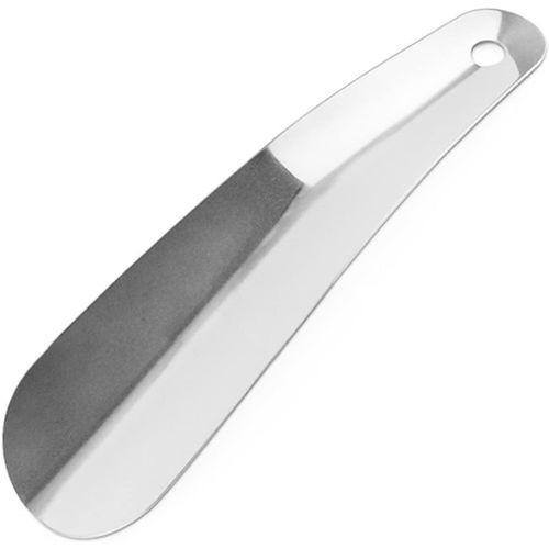 Chausse-Pied En Acier Inoxydable, 16 Cm, Très Stable, Avec ?illet De Suspension, Pour Toutes Les Tailles De Pieds, Chaussures Et Bottes, Facile À Utiliser (Argent)