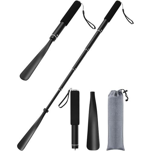 Chausse-Pied Long En Métal - Télescopique 38-94 Cm, Chausse-Pied En Alliage D'aluminium