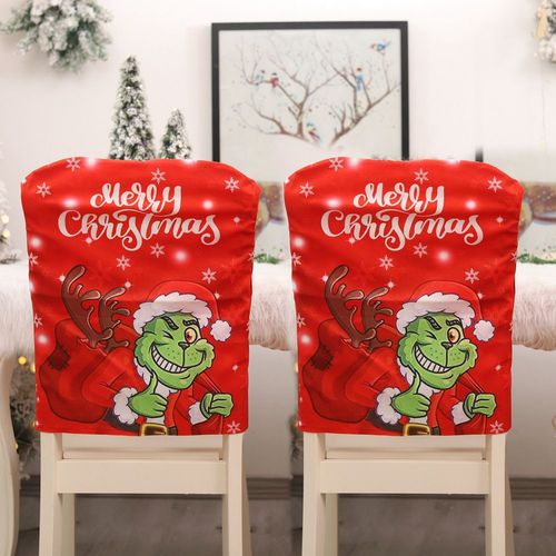 Lot De 2 Housses De Chaise Noël 11