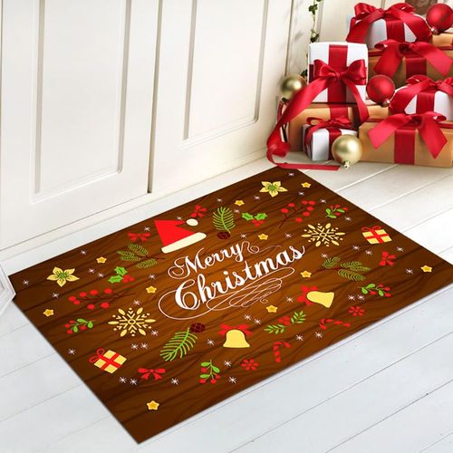 Noël Paillassons - 1, De Noël Tapis De Sol, De La Non-Dérapant Bain Tapis De, Noël Les Paillassons, Absorbant Les Paillassons, Décorative De Noël Tapis De, De Noël De Motifs De Tapis Pour Salon, Chambre À Coucher, Couloir Et Hall D'accueil
