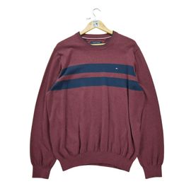 Reconditionné - Pull Homme Bordeaux - Taille Xl - Homme - Bordeaux