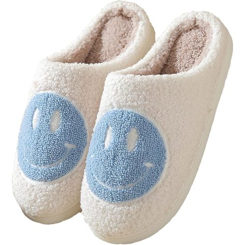 Dww-Pantoufles En Peluche Femmes Élégant Mules En Fourrure Souple Confort Chaussons De Maison Intérieure Chaud Chaussons 39-40 Ue