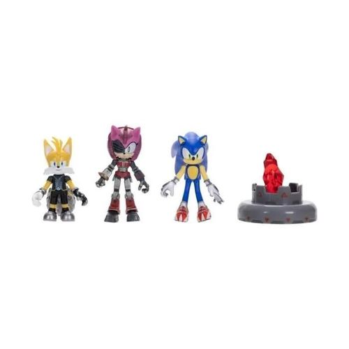 Figurines - Jakks Pacific - Sonic Prime New Yoke City - 6 Cm - Set De Figurines