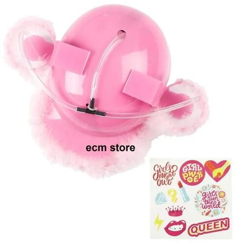 Casque Anti Soif - MISTER GADGET - Rose - Personnalisable - Pour Jeu à Boire - Système Audio