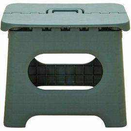 Vert Pliant Tabouret Pour Enfants, Pliante Portative De Conception Faite De Polypropylène Solide Pour Les Voyages, Les Tout-Petits, Les Enfants Et Les Adultes