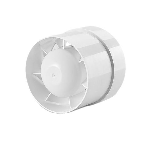 Extracteur d'Air du ventilateur, économique 100mm, 12W/91m3, axial extracteur de conduit en ligne de: salle de bains, cuisine, cave..