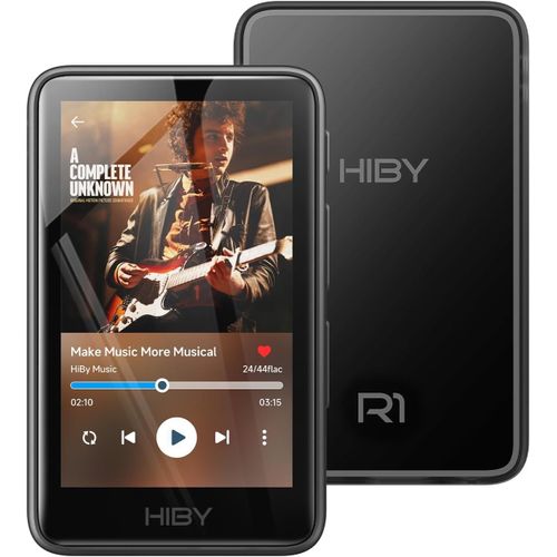 Hamiltion-R1 Lecteur Mp3 Hifi Avec Bluetooth 5.1 Hi-Res Audio Certifié Dsd 256 Native Tidal Qobuz Player Mseb Tuning Écran Tactile 7,6 Cm Mémoire Étendue 2 To