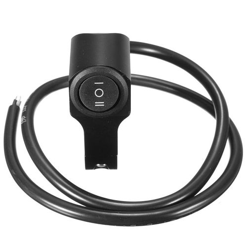 Accessoires Moto Poignée Modifié Phare Commutateur De Sélecteur De Vitesse De Près Et De Loin De La Lumière Led De Projecteur De La Puissance De La Poignée Noire Bouton De Siège