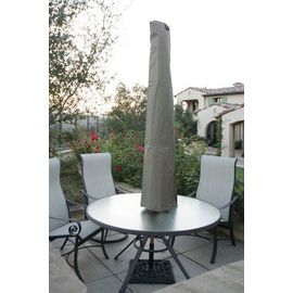 Housse De Parasol Imperméable 600d, Avec Fermeture Éclair, Résistante Et Imperméable, Grise, 190 X 51 X 30 Cm, 1 Pièce