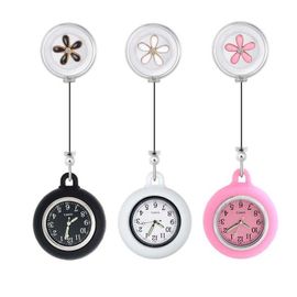 Infirmière Montre De Poche Montre Dames Montre De Poche Extensible En Silicone De Cas