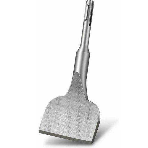 SDS + Mosaïque de Burin, Ciseau [165x75 mm] 25° Coude, Tuile Plate Ciseau, Professionnel de la Tuile Ciseau pour Tous SDS Plus l'Impact des Marteaux et des Électrique Marteau
