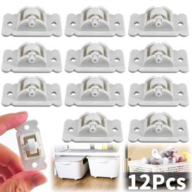Meubles Sur Roulettes, Set De 12 Petits Caoutchouc Meubles Sur Roulettes, Mini-Meubles Sur Roulettes, Utilisé Pour Le Tiroir-Coffre De Rangement Meubles De La Poulie Roulettes