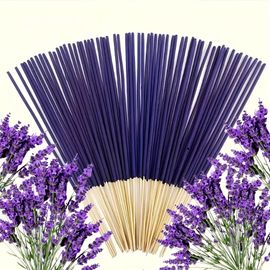 195 Bâtons D'encens Artisanaux - Lavande Parfums - Longue Durée, Qualité Premium, Purifie Et Relaxe. 