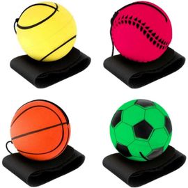 Checarzhn--No1-Lot De 4 Balles Rebondissantes Pour Poignet, Balle De Bande De Poignet, Balle De Saut De Cheville, Entraînement De Poignet