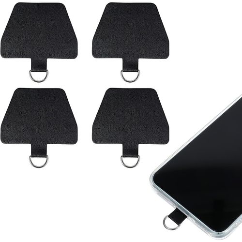 Checarzhn--No1-Lot De 4 Languettes Universelles Pour Cordon De Téléphone Portable, Languettes D'attache Robustes Pour Cordon De Téléphone, Coussinets De Connecteur D'attache De Sécurité Pour La Plupa