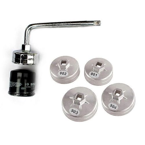 Clé à filtre à huile Clé à capuchon robuste Mini clé à filtre à huile Capuchons Outil de retrait Accessoires de voiture 65/67/74/79mm