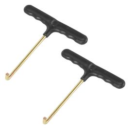 2X outil de traction à ressort de trampoline - Outil d'extraction de ressort à crochet pour tirer un ressort de trampoline