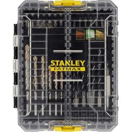 CHECARZHN--NO1-Stanley - Fat Sta88563-Xj Stanley Black And Decker Coffret 49-Pieces Forets Et Embouts De Vis