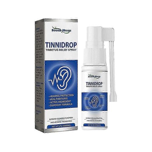 60ml Spray De Soulagement Des Acouphènes Nettoyer Obstruction Du Conduit Auditif Améliorer L'écoute Acouphènes Surdité Soulagement Des Douleurs Liquide De Nettoyage De L'oreille 