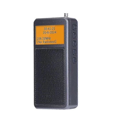 Mini radio Bluetooth portable Fm Radios stéréo Haut-parleur Bluetooth sans fil avec réveil