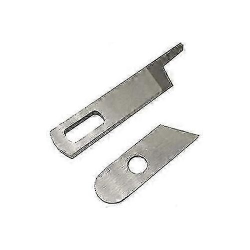 Lame De Surjet Et Ensemble De Couteau Inférieur Pièce De Rechange Surjet (2pcs)