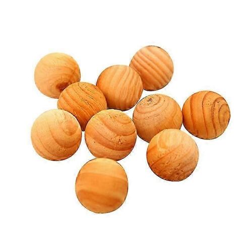 Boules de cèdre naturel Répulsif contre les mites en bois de cèdre pour les armoires Boules anti-mites et anti-insectes pour les vêtements S