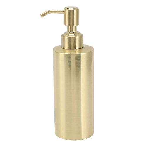 Distributeur de savon en acier inoxydable doré pour salle de bain et cuisine - Distributeur de savon pour les mains,de détergent ou de lotion