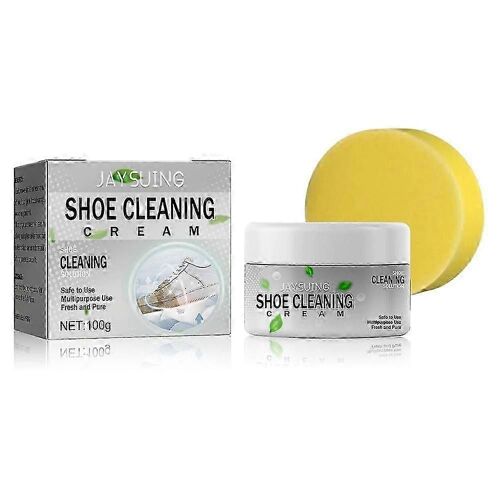 Nouveau 100g Blanc Chaussure Nettoyant Crème Multifonctionnel Sports Maintenance Éclaircissant