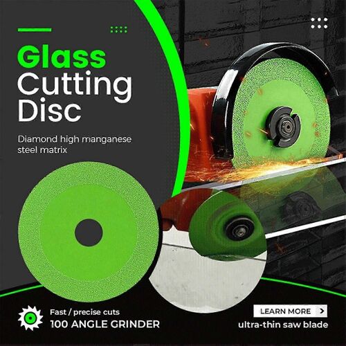 Disque à tronçonner en verre Lame de scie circulaire ultra-mince à haute dureté Disque à tronçonner en céramique Utilisation à domicile M