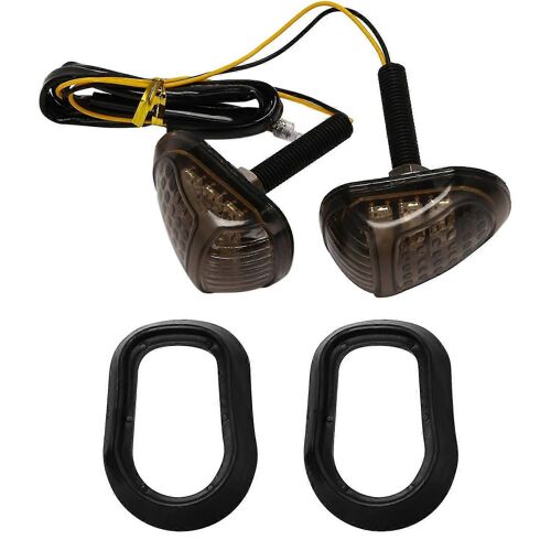 1 Paire De Clignotants De Moto 12v Led Clignotants Lumineux Feux De Changement De Vitesse Clignotant Indicateur Pour Grom