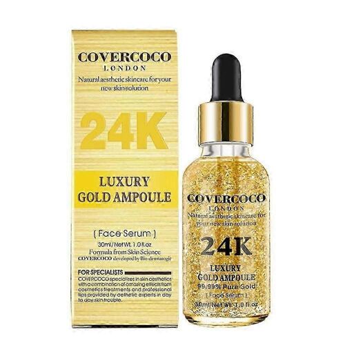 Sérum En Or 24 Carats,Cadeau Pour Elle,Sérum De Soin De La Peau Anti-Âge Anti-Rides,Cadeaux Pour Les Femmes,Hydratation 