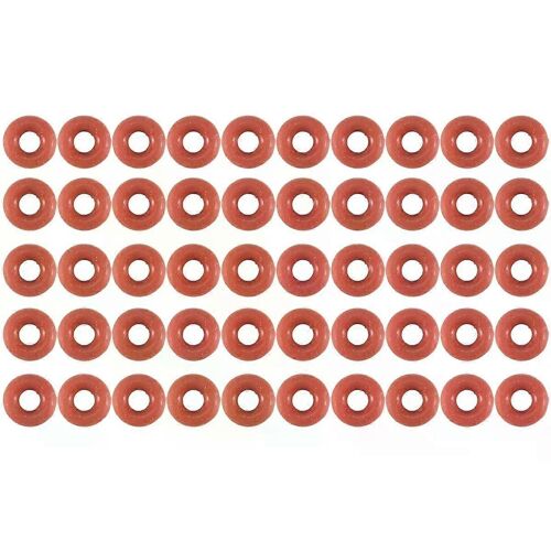 50 Pcs Silicone O Ring Joint Joint Joint 3mm x 8mm x 25mm