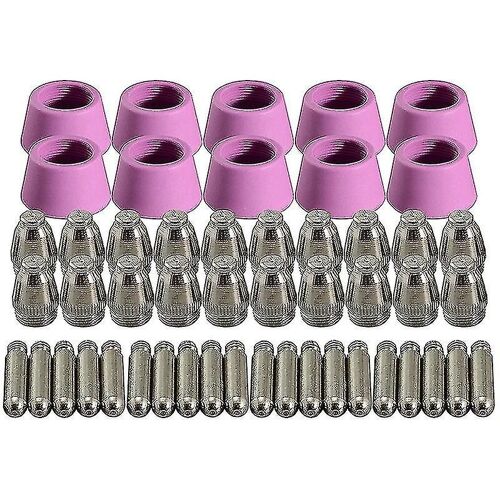 50pcs Plasma Cutter Kit Compatible Ag-60 Sg-55 Wsd-60 Fit Cut-60 Lgk-60 -z