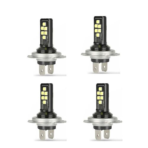 4x H7 Led Phares Conversion Ampoules 6000k Voiture Feu De Route Feux De Route / Bas