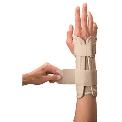 Stabilisateur De Poignet -Moyen - Attelle De Poignet Pour Le Canal Carpien Attelle De Soutien De Poignet Réglable Avec Attelles Support De Main Droite De Compression De Bras Pour Inj
