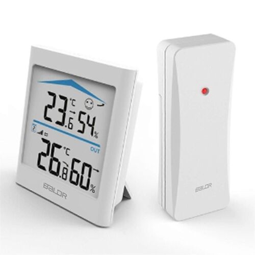 Baldr Hygromètre Thermomètre Capteur De Mouvement Sans Fil (Blanc)