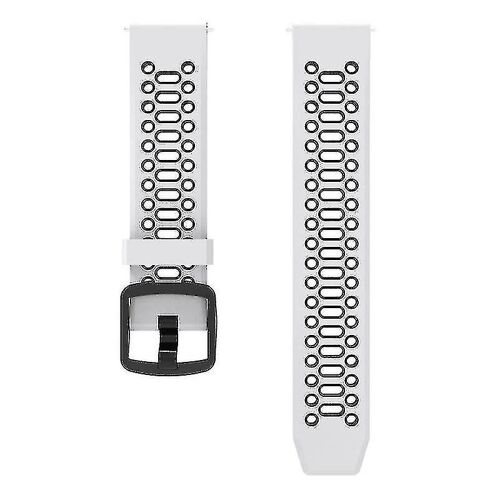 Bracelet De Montre En Silicone Bicolore De 20 Mm Pour Coros Pace 2/Garmin Vivoactive 5/Garminactive 5/Venu Sq 2 [Jkw]